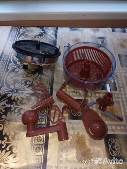 Комбайн кухонный ручной полный комплект