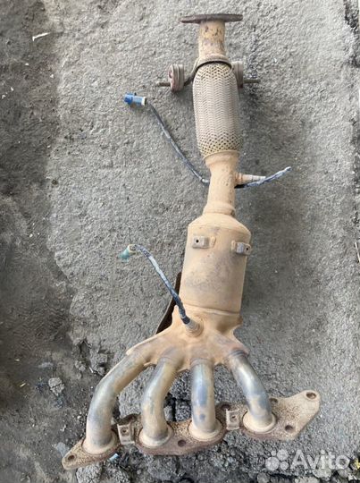 Выпускной коллектор ford focus 2 2.0