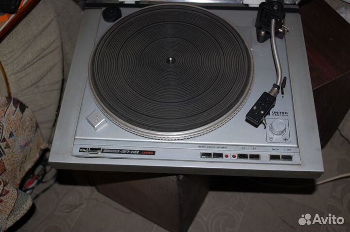 Проигрыватель винила вега 110- бартер