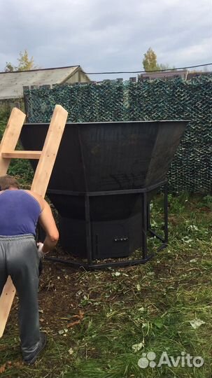 Банный чан под ключ