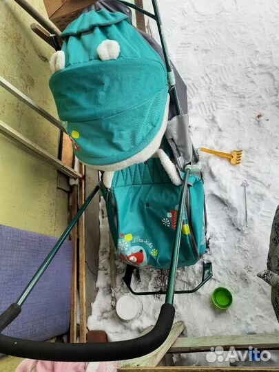 Санки коляска nika kids