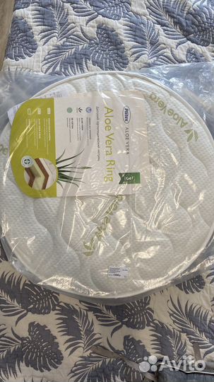 Два Матраса детский круглый и овальный