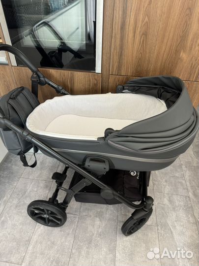 Коляска tutis uno 3 plus 2 в 1 экокожа