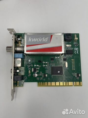 Тв тюнер kworld pci 165-a