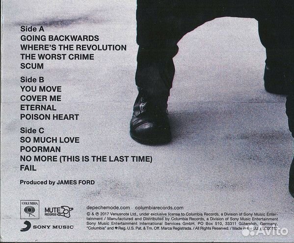 Виниловая пластинка Depeche Mode Spirit (180 Gram