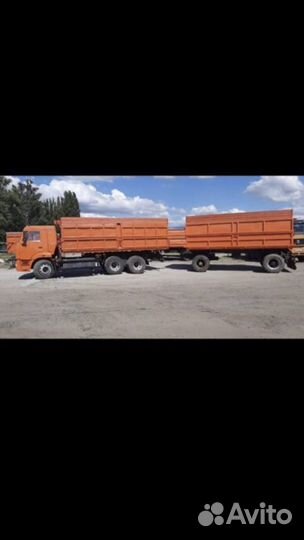 Грузовая перевозка, зерновоз самосвал