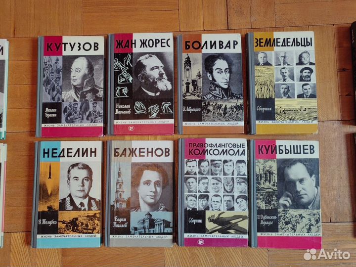 Серия жзл. Издательсво Молодая гвардия