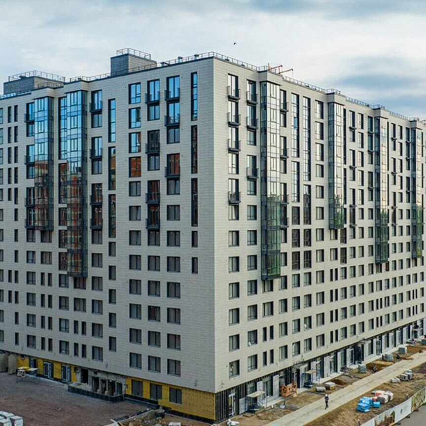 2-к. квартира, 69,7 м², 13/13 эт.