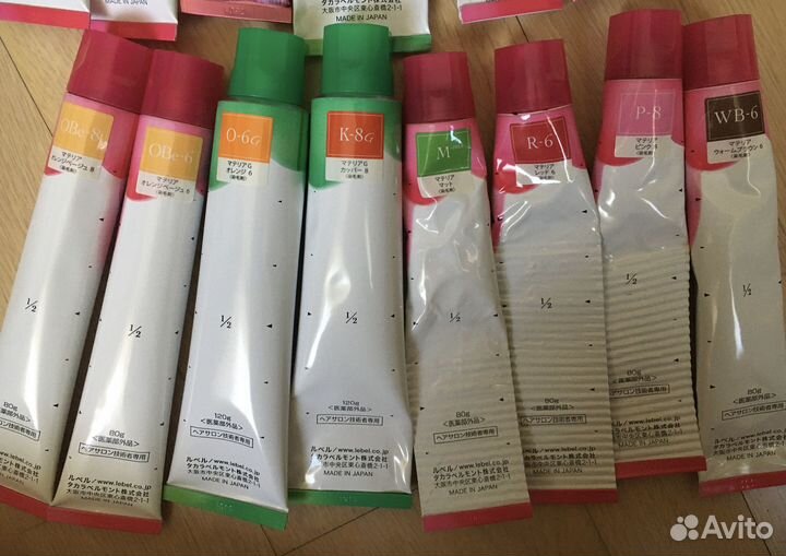 Краска для волос Lebel Materia и ламинирование