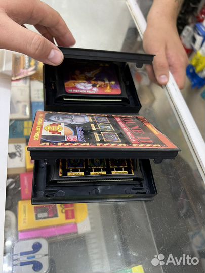 Картриджы на sega. Duna 2 и русалочка