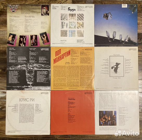 Виниловые пластинки