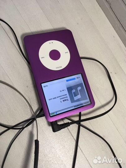iPod classic фиолетовый 512 gb/ 2000mAh + вибро