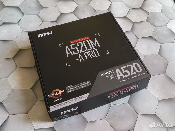 Материнская плата MSI A520M A PRO