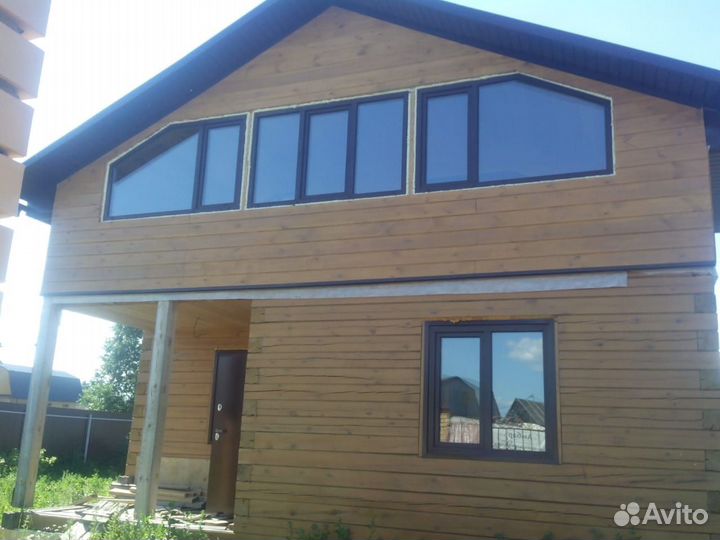 Пластиковые окна в коттедж