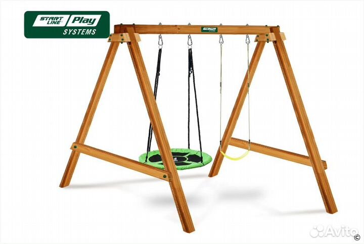 Детские уличные качели