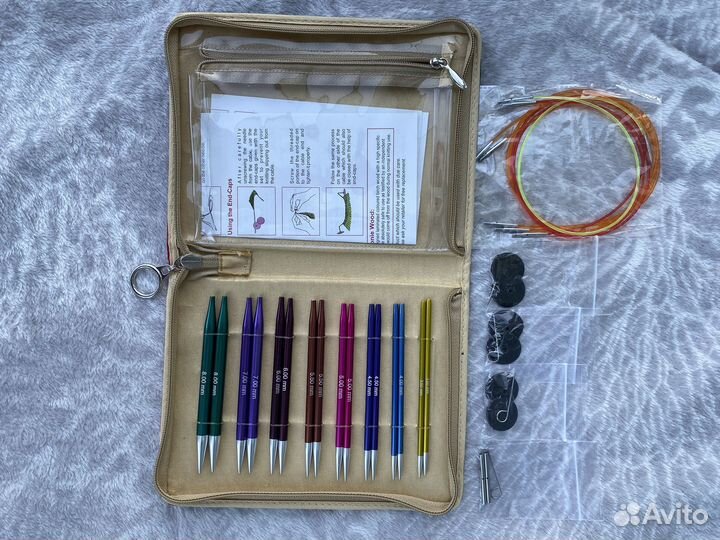 Набор спиц knit pro zing deluxe