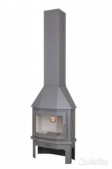 Камин мюнхен пристенно-угловой графит