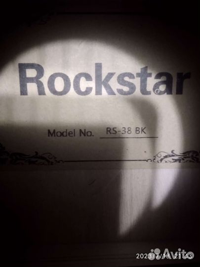 Rockstar RS-38 BK. Новые Есть и с брачком