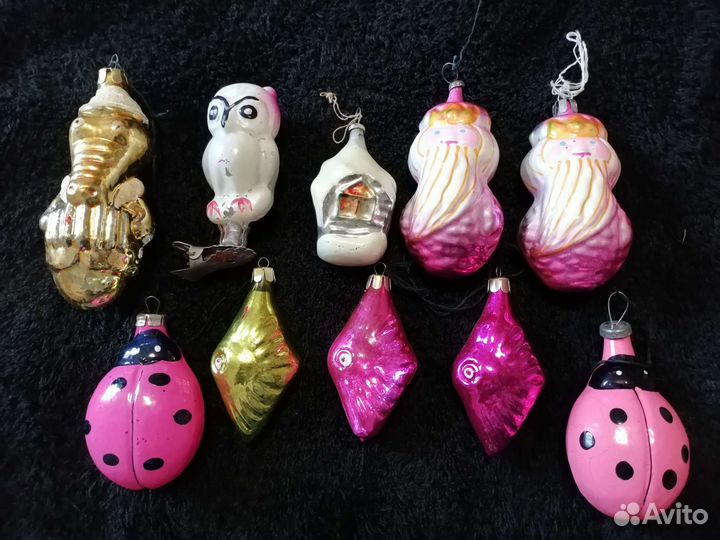 Елочные игрушки СССР