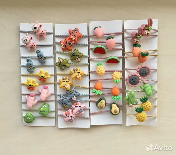 Резинки и заколки для волос детские