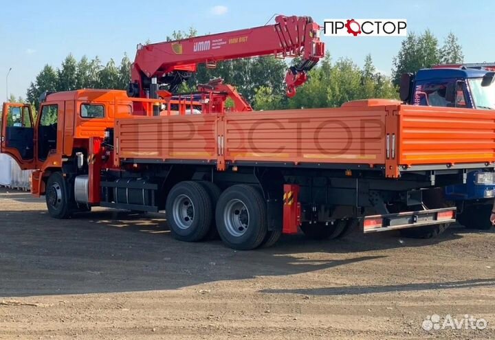 КамАЗ 65115 с КМУ, 2023