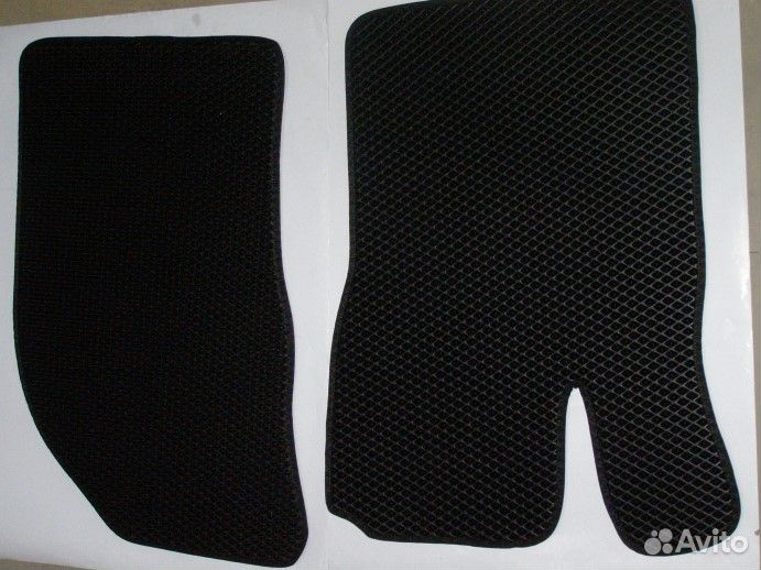 Коврики на пол Daewoo Nexia EVA черные, кант черны