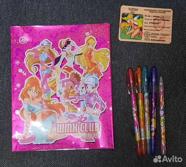 Winx журналы, открытки, фигурки, пазлы, плакаты