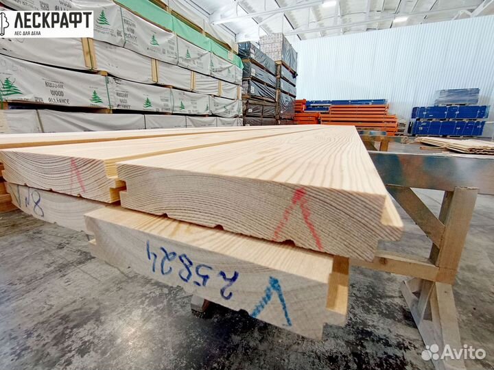 Доска пола 27*141*4000 мм сорт A лиственница