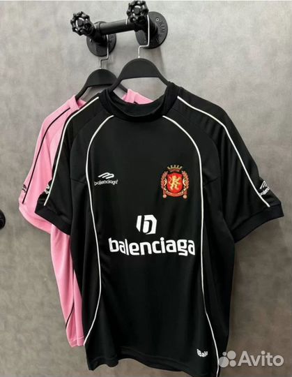 Футболка Balenciaga джерси оверсайз