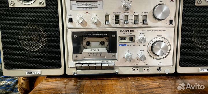 Легенда Магнитола Contec-3883. Золотая эра аудио
