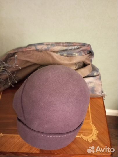 Фетровая шляпка в ретро стиле