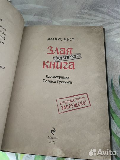 Маленькая злая книга