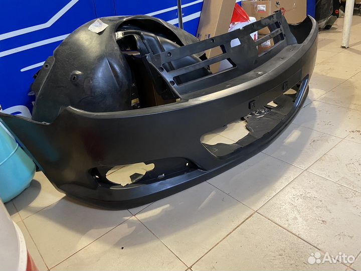 Бампер передний джили мк кросс