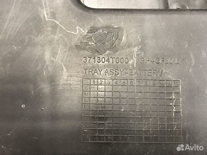 Крепление аккумулятора Optima III 2010-2015