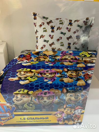 Детское постельное белье Щенячий патруль