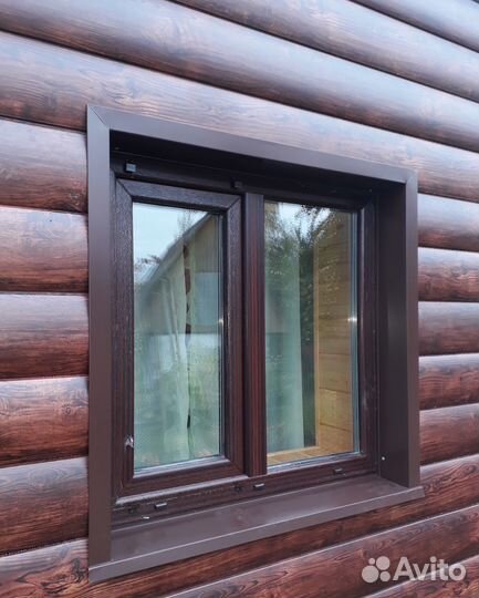 Металлическое обрамление окна