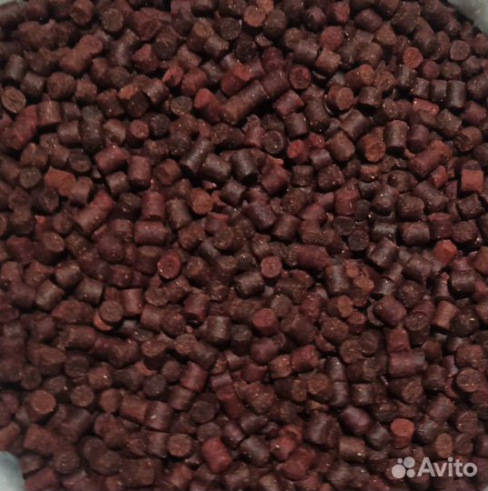 Пеллетс Black Halibut, Red Halibut, Betaine, Hemp