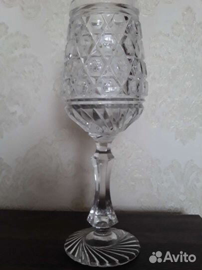 Кубок хрустальный декоративный лзхс каталожный