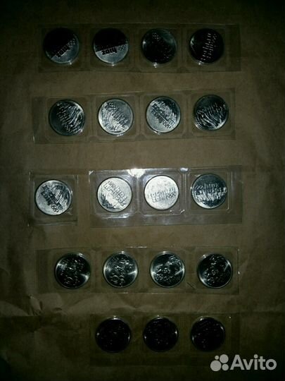 Монеты Сочи 25р в упаковке