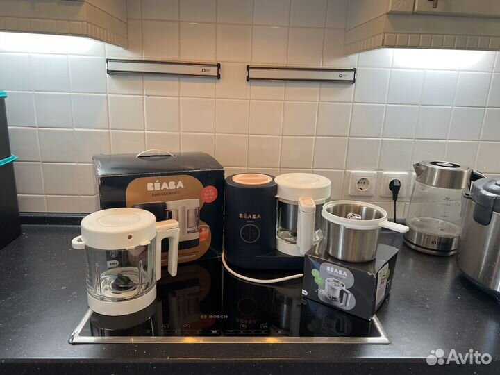 Пароварка блендер beaba babycook