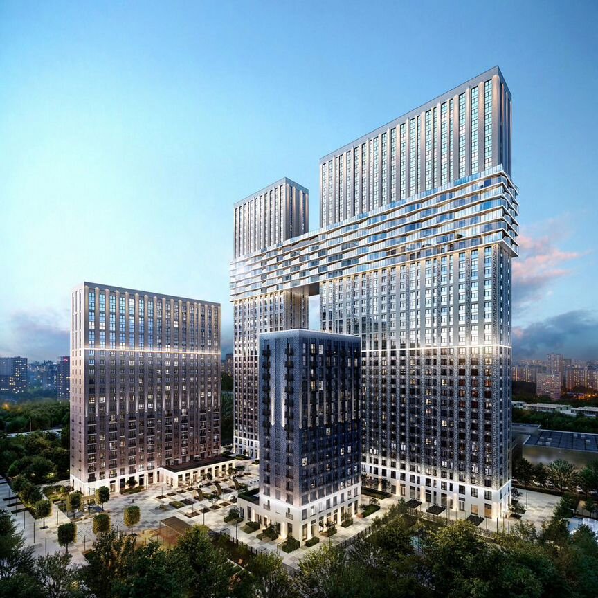 3-к. квартира, 89,3 м², 20/21 эт.