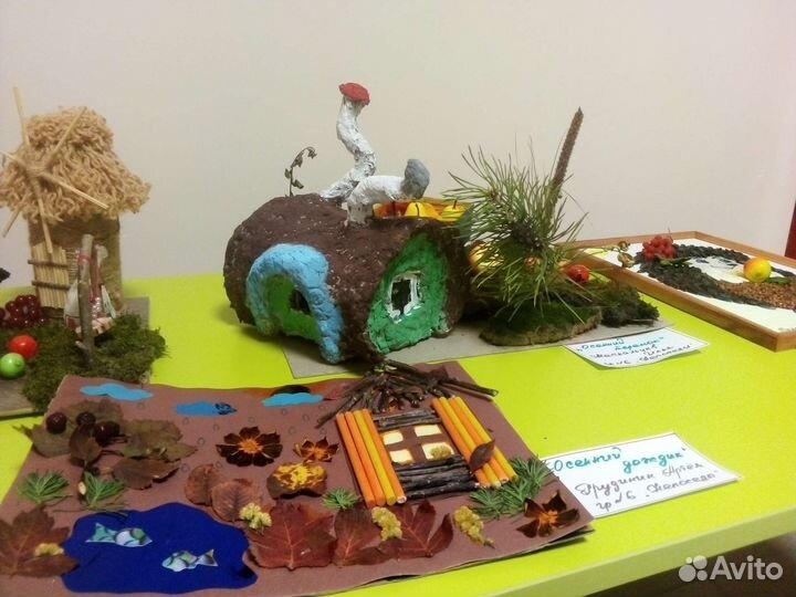 Поделки для детского сада школы