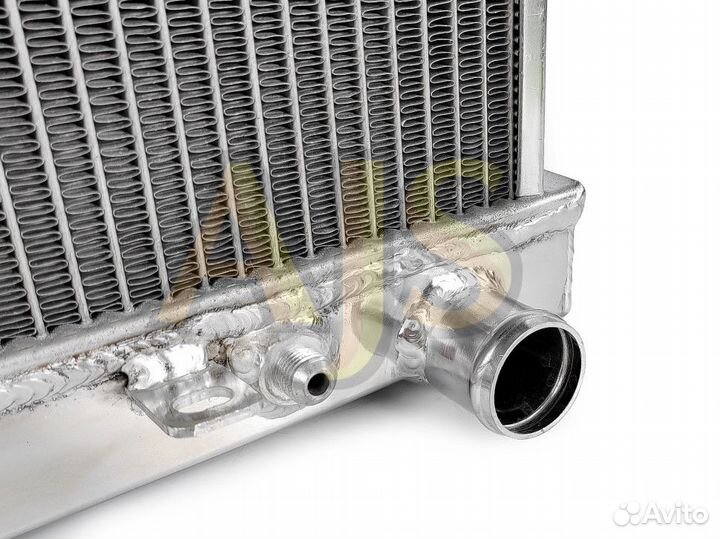 Радиатор алюминиевый Nissan Patrol Y61 TB48 56mm AT серый