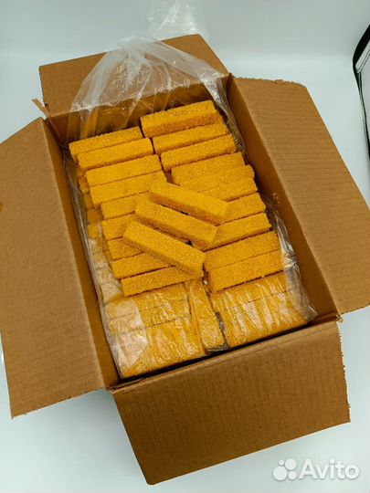 Рыбные палочки из филе минтая