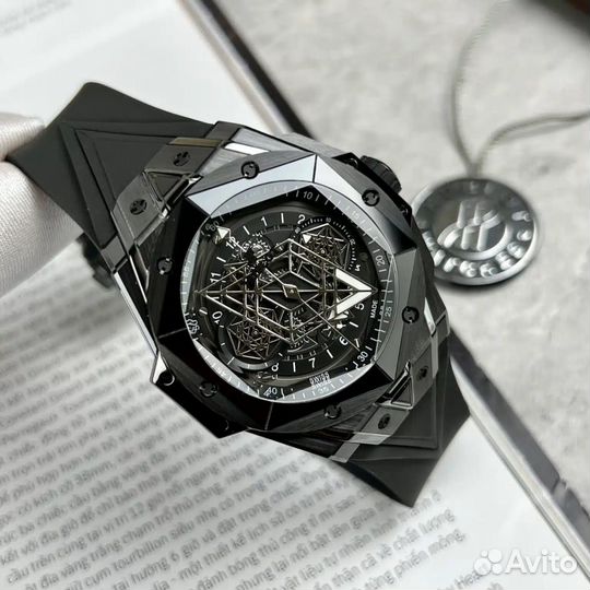 Hublot Big Bang Sang Bleu II Black Ceramic 45mm