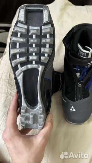 Лыжные ботинки fischer детские