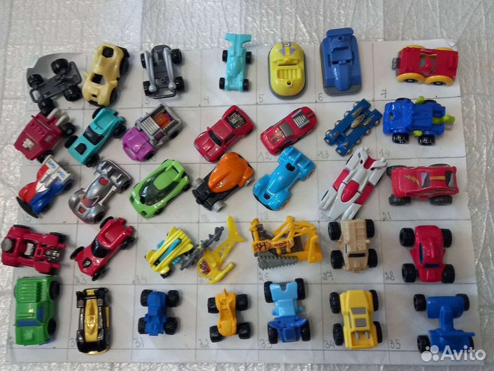 Киндер сюрприз, машинки