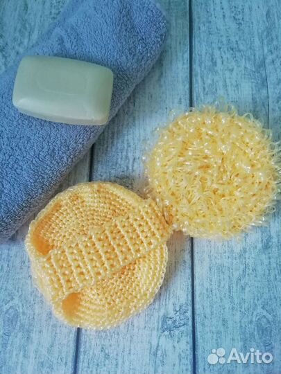 Чайная роза. Мочалка