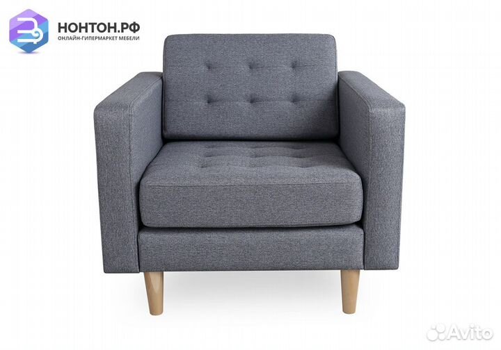 Кресло Гарнет серое