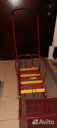 Санки с колесами